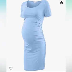 Blue Maternity Dress size medium
